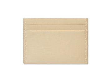 Leather cardholder colour tan made from vegetable tanned leather by LWA Studio. 
